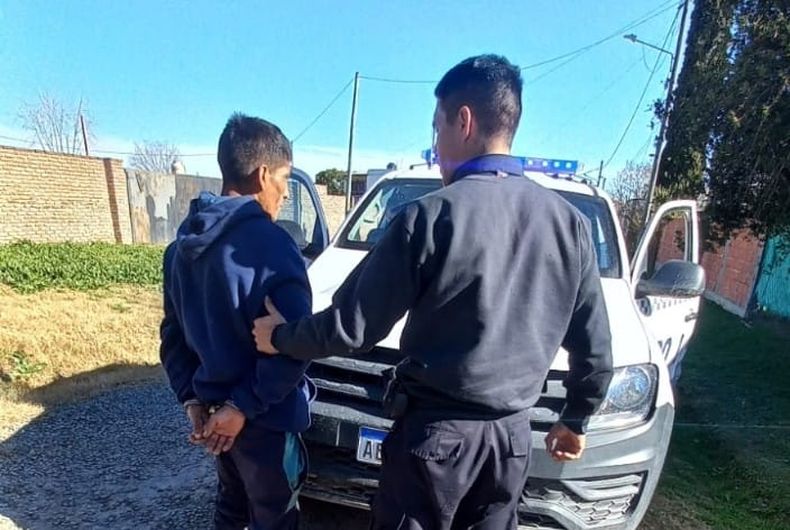 El ladrón fue detenido cuando escapaba con los elementos robados.&nbsp;