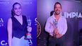 Julieta Lucas y Facundo Andreasen con los Olimpia de plata que llegaron a Pilar.
