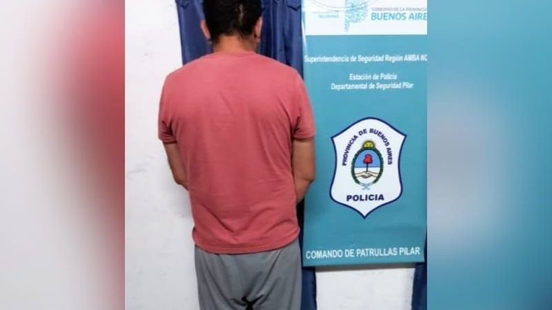 El violento sujeto fue detenido cuando intentaba escapar de su domicilio. .