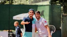 ILUSIONADOS. El Duke Taverna y Luca Margaroli felices de estar en una nueva final del circuito.