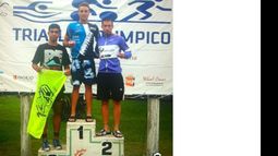 Saiz se quedó con el 1º puesto de su categoría con un tiempo de 1,56,55 horas..