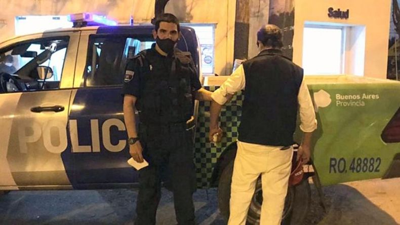 DETENIDO. Tiene 66 años y fue rápidamente ubicado por la policía. .