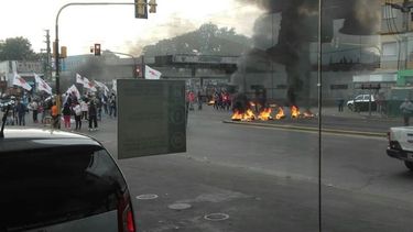 Piquete en Panamericana