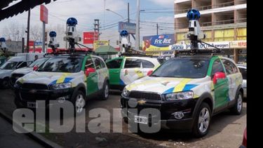 Las cámaras de Google, el miércoles, pasaron por nuestra ciudad..