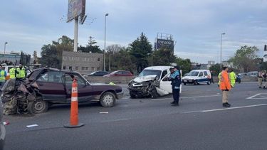 El accidente se produjo a la altura del kilómetro 16 de la Panamericana.&nbsp;