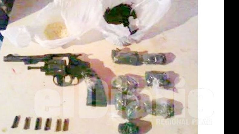 SECUESTRO. Parte de la droga incautada..