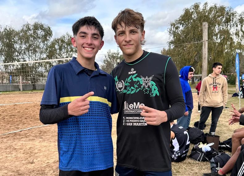 Tom&aacute;s Castelli y Bautista Riedel conforma el binomio Sub 18.