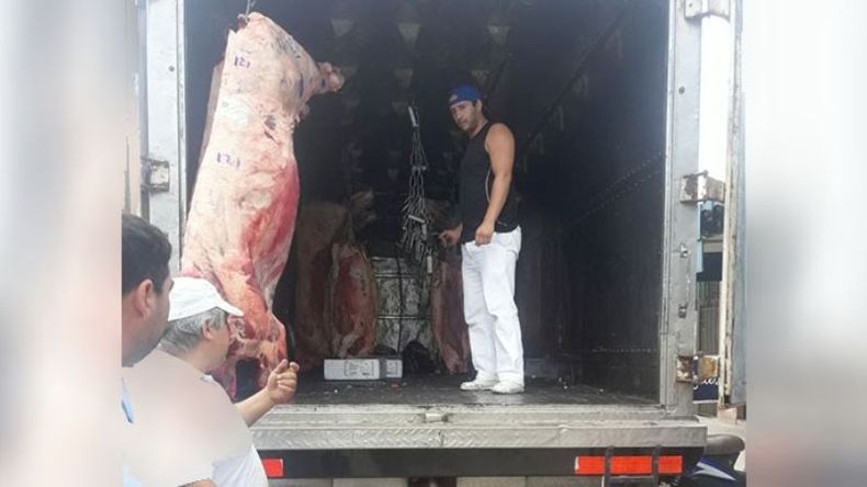 CARNE. Los operativos son constantes..