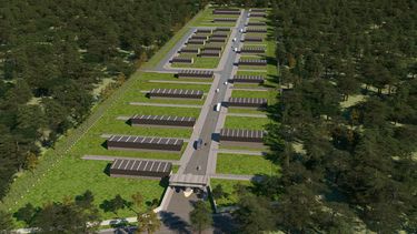 Render del Polo Buen Ayre 2 que se desarrolla en San Martín.