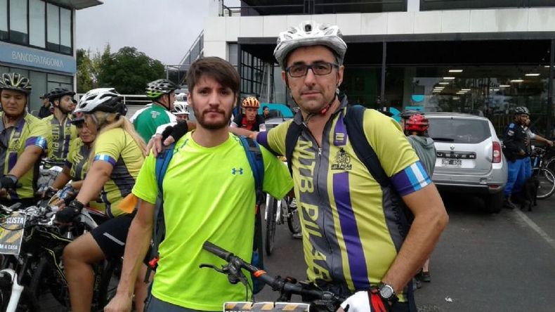 Guido Ludueña (izq.) fue uno de los principales impulsores..