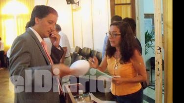 Roldán chequea números con la kirchnerista Alfaya..