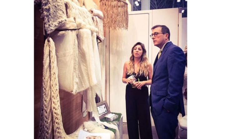TEJIDOS DE DISEÑO. La apuesta de Agostina Bianchi en NY. .