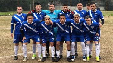 EQUIPO. El once inicial de Unión que jugó este sábado en Del Viso..