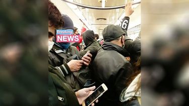 Un viernes cualquiera en la lata... rumbo a Pilar... bah! Cualquier día y hora... no importa en qué momento veas esta foto #TrenSanMartin. Maria Eugenia / @Euge58271M..