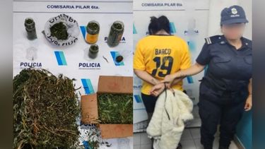 MUJER DETENIDA. Tiene 46 años y vive en el barrio La Loma de Villa Rosa.&nbsp;