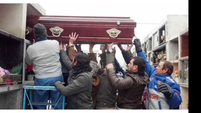 Los restos de Miguel Ángel Durrels fueron inhumados ayer en Ibicuy..