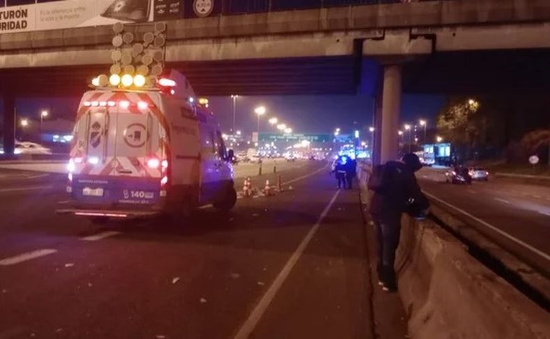 La mujer fue atropellada en el kilómetro 16 de Panamericana.