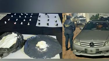 OPERATIVO. En la vivienda allanada se secuestró droga y un automóvil.&nbsp;