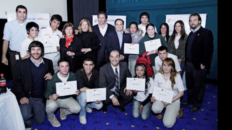 En la foto, la última promoción..