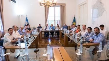 EN LA PLATA. Achával participó de al menos dos reuniones esta semana.