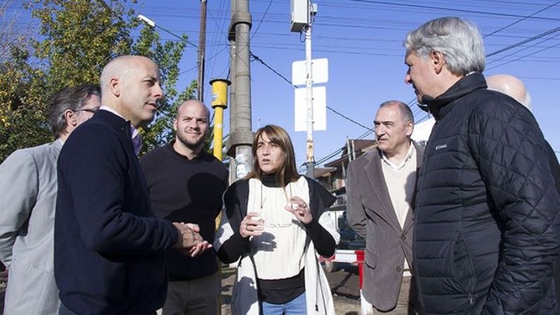 ACTO. Ducoté presentó las fotomultas y respondió denuncias de la oposición..