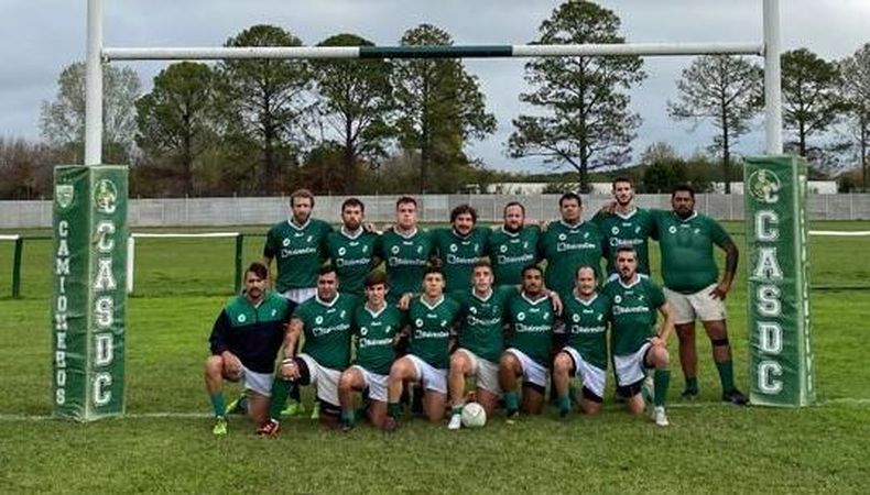 EQUIPO. El XV inicial de Manzanares que ganó en Escobar.