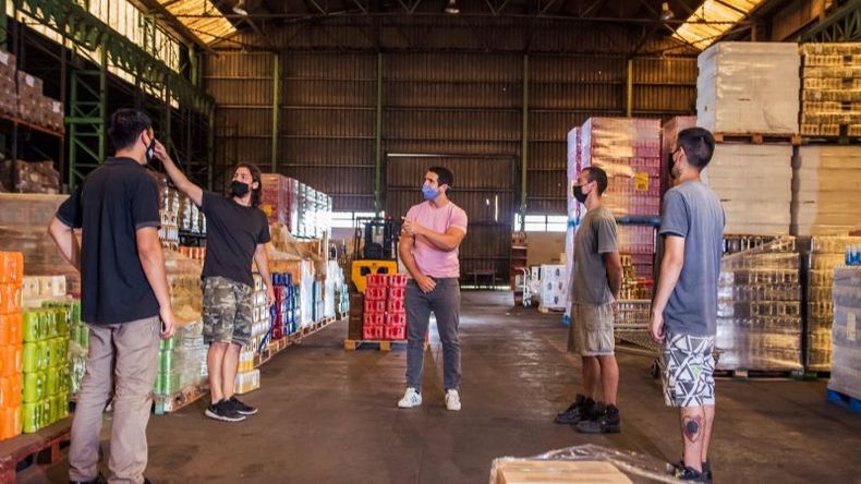 PYMES. Tito pidió apoyo para el sector que sostiene la economía. .