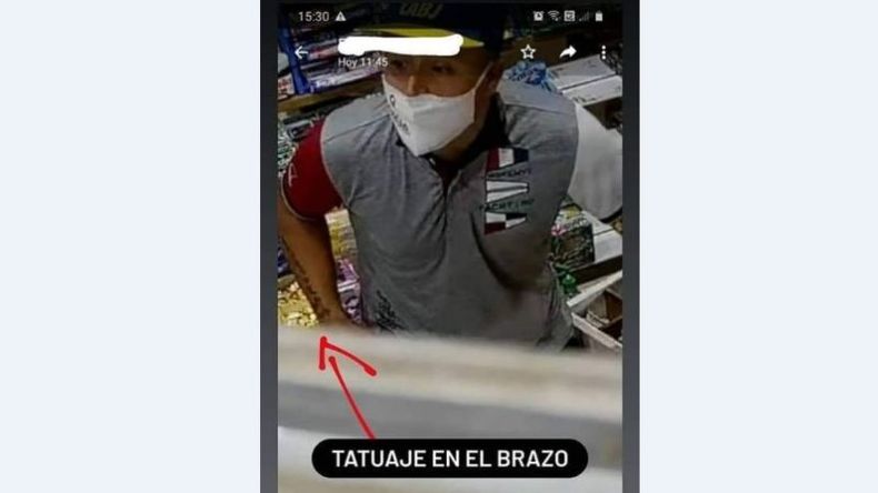 El homicida del comerciante de Villa Rosa continúa prófugo..