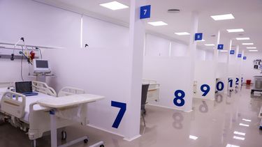 TODO LISTO. En las próximas horas, el nuevo Hospital Central comenzará a recibir pacientes. &nbsp;
