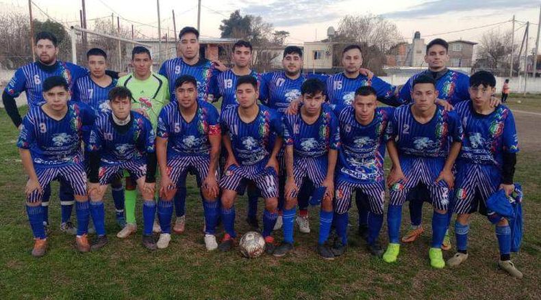 FORMACIÓN. El primer equipo de Pilar Unidos que jugó ante La Sonia B.