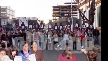 BASTA. Buscan que también se repita el “Ni Una Menos” en las plazas de todas las ciudades..