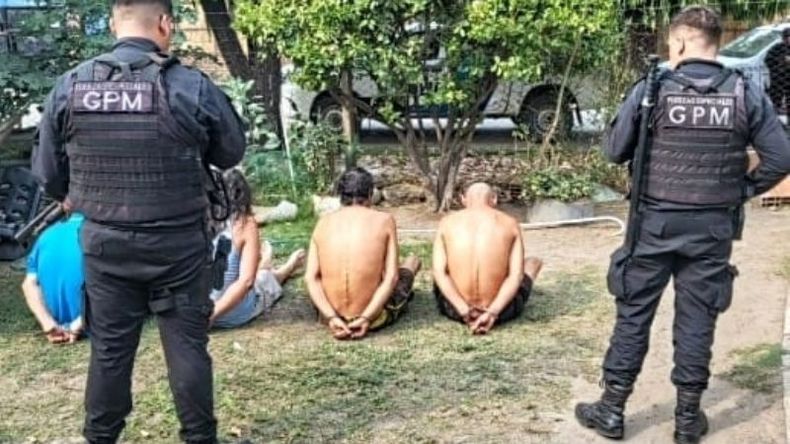 Se investiga si la banda cometió otros delitos en la zona. Foto @pilaradiario.