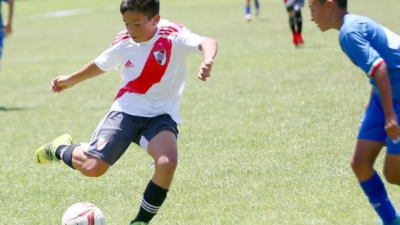 GOLEADOR. Jorgito Sosa juega de delantero y competirá en el Torneo Infantiles de AFA..