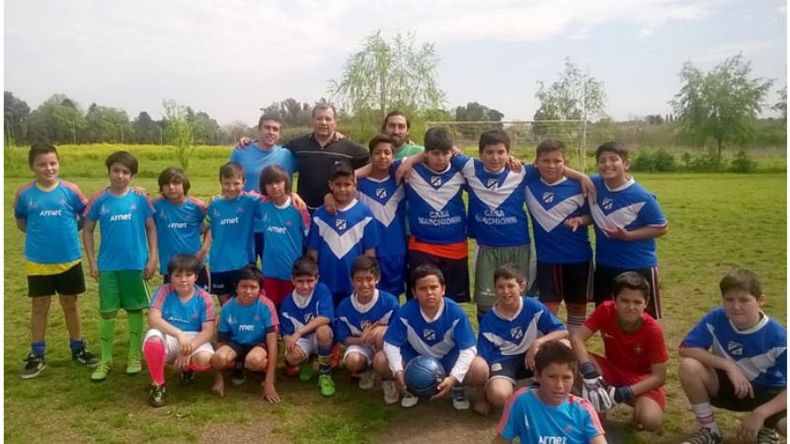 FORMACIÓN. Los chicos de la Escuela de Astolfi..