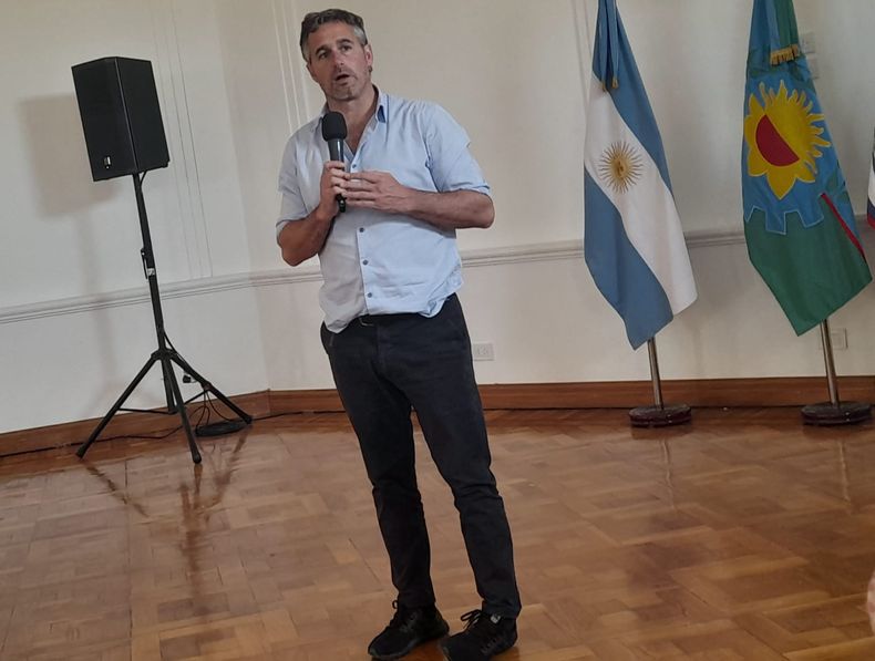 BALANCE. Achával destacó que durante este año su gobierno sostuvo la idea del Estado presente.