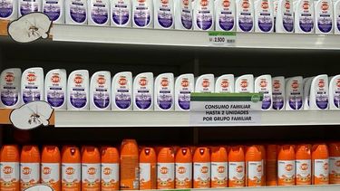 El Off volvió a las góndolas del supermercado Jumbo.