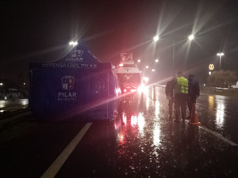 FATAL. El accidente se produjo en el kilómetro 42 de Panamericana.&nbsp;