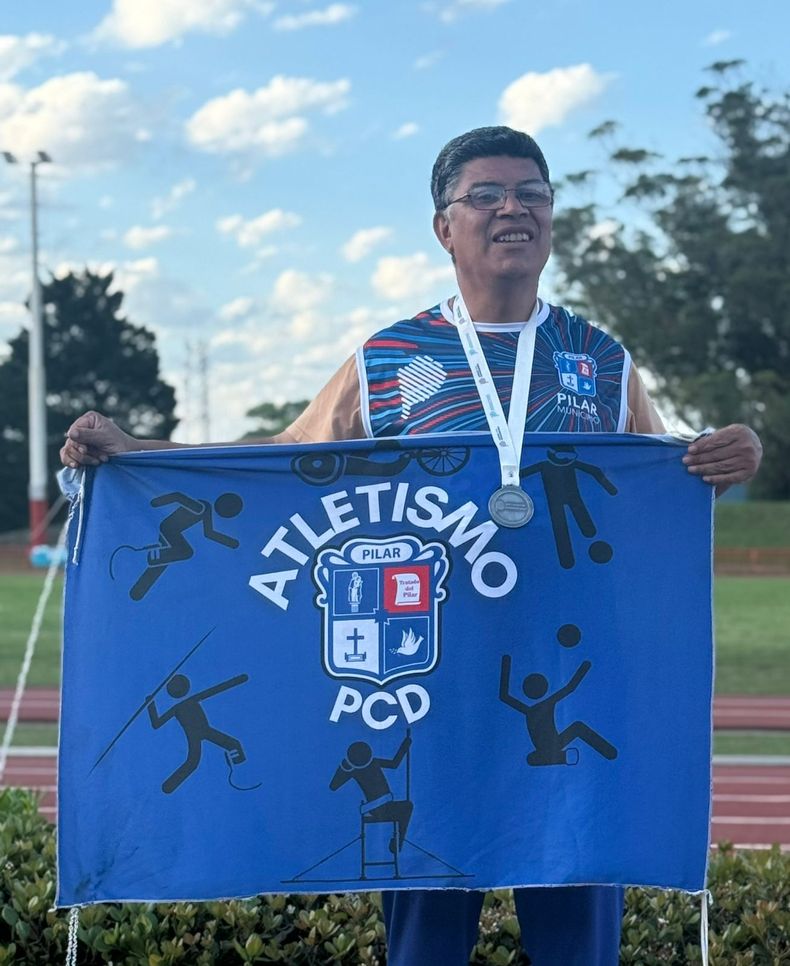 Jorge Merlez, medalla de plata