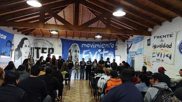 UNIDAD. El encuentro del Evita se realizó en el predio que el gremio ferroviario tiene en Pilar.&nbsp;