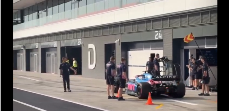 Franco Colapinto completó los testeos de los nuevos neumáticos Pirelli para la temporada 2026.