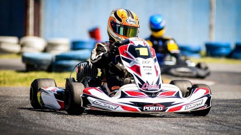 SOBRE RUEDAS. El Automovilismo hace su debut con los karts..