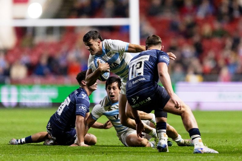 Trymen de Pilar en Argentina XV: Tobías Wade marcó dos tries.
