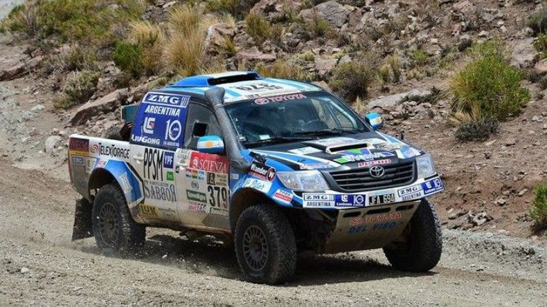 La Toyota Hilux de Naivirt..