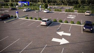 ESTACIONAMIENTO. La playa estará terminada después de vacaciones de invierno. .
