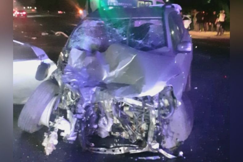 El impactante accidente se produjo en el kilómetro 49 de la Panamericana.&nbsp;