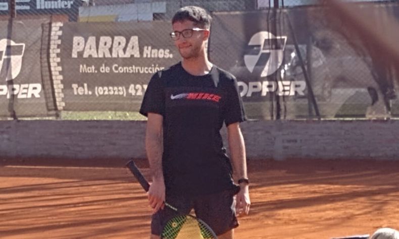 EN LUJÁN. Francisco Paz Spadaro se metió en la final de los Juegos.