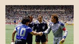 Se estrena El Partido, la película documental del mítico Argentina – Inglaterra de México 86