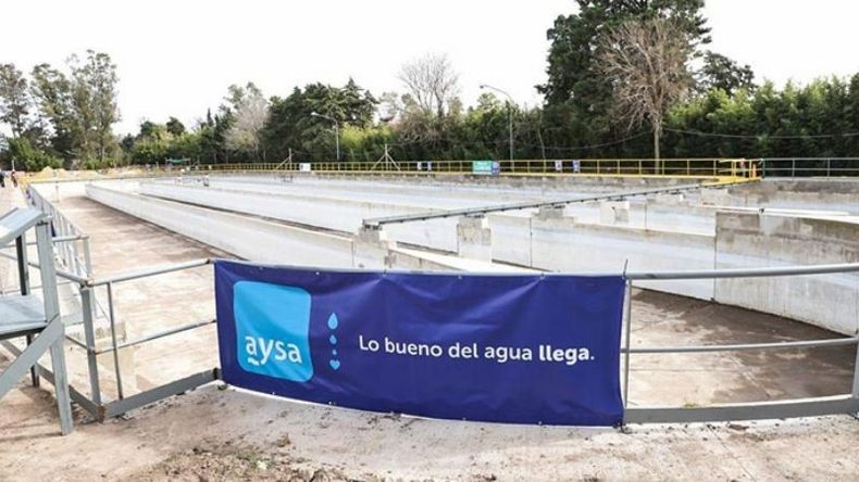 EN OBRA. La Planta Depuradora Champagnat tendrá su capacidad ampliada para recibir conexiones..