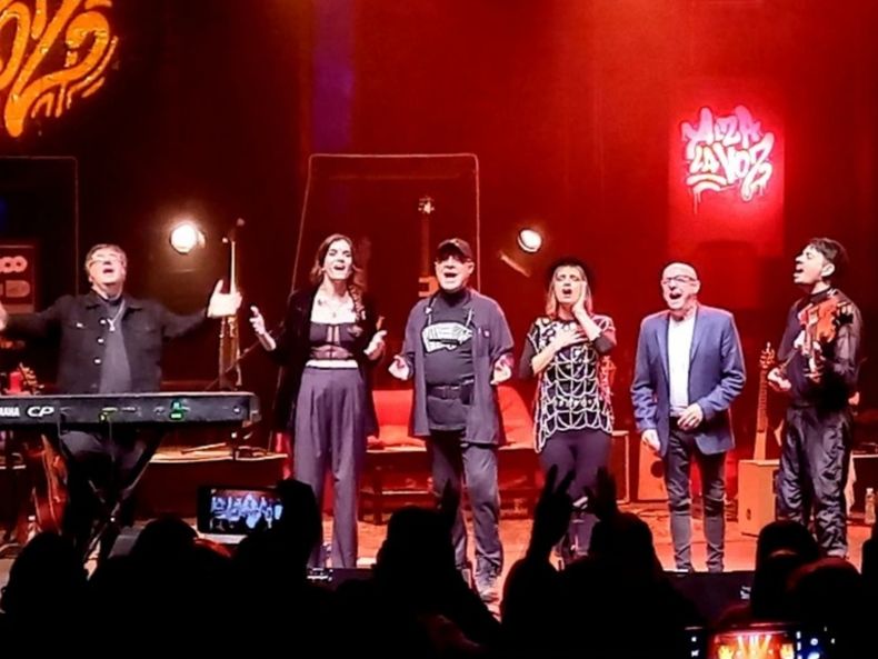 An Espil, de igual a igual con ese Olimpo de artistas argentinos.