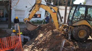 Ducoté supervisó obras en Agustoni